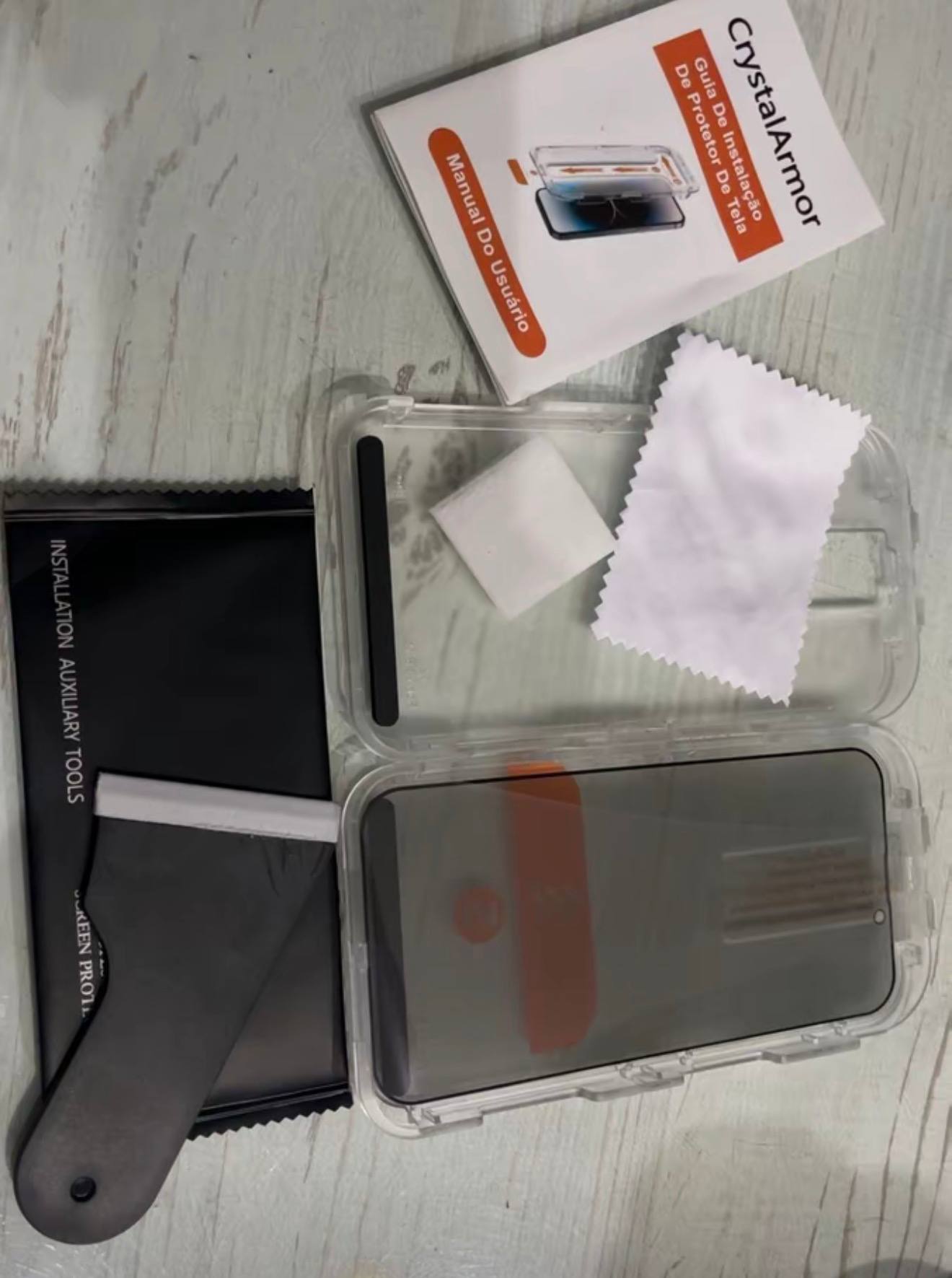 Kit Crystal Armor recebido por Camila Nascimento